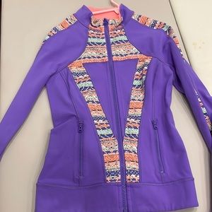 Ivivva girls zip up jacket size 12